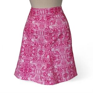 Ripskirt Hawaii Wrap Skirt Pink Floral Adjustable Tropical Beachy Resort